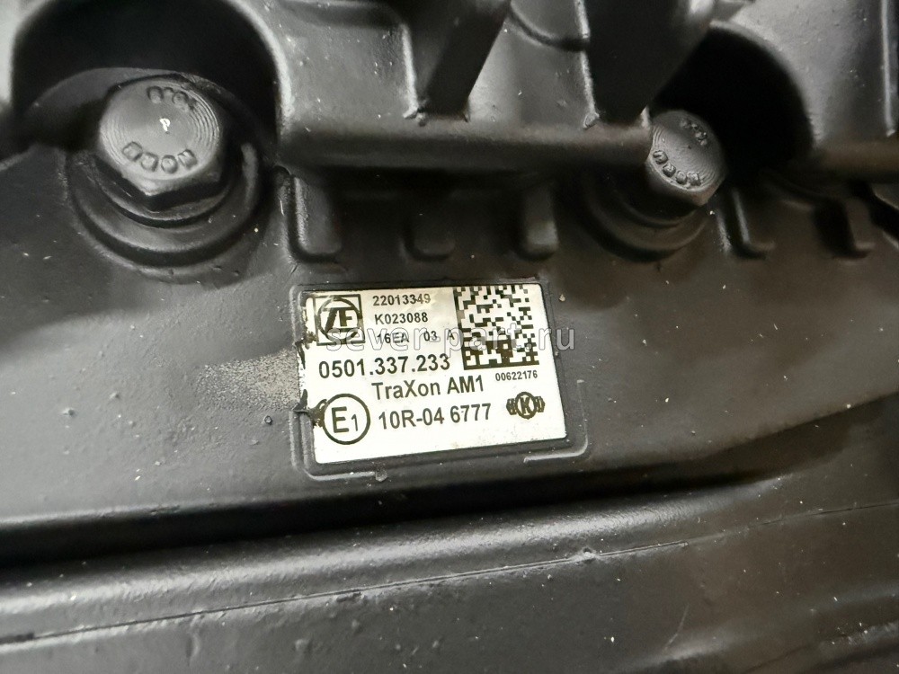 Коробка КПП ZF 12TX2825TO автомат с NH/4C и датчиком (КамАЗ 6595, КамАЗ 65951, КамАЗ 65956) / ZF 1358.002.027