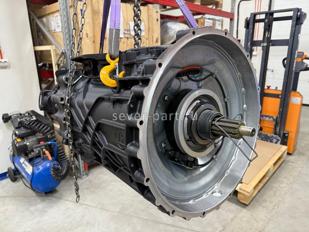 Коробка КПП ZF 12TX2825TO автомат с NH/4C и датчиком (КамАЗ 6595, КамАЗ 65951, КамАЗ 65956) / ZF 1358.002.027