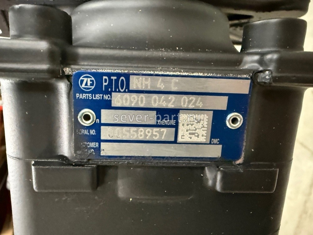 Коробка КПП ZF 12TX2825TO автомат с NH/4C и датчиком (КамАЗ 6595, КамАЗ 65951, КамАЗ 65956) / ZF 1358.002.027